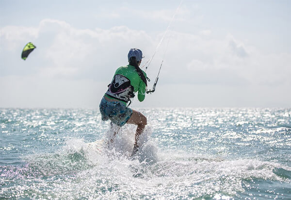 uscita pratica kitesurf